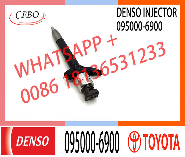 Common Rail Fuel Injector 095000-7250 095000-7600 095000-6900 095000-7240For Toyota 23670-0R160