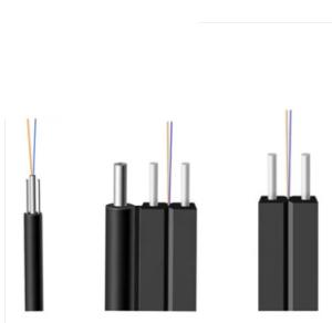 China Outdoor Indoor Optical Fiber Cable Single Mode G657A2 FTTH Tap Cable wholesale