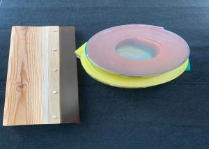 China High Temperature Resistant Sharp Mouth 90A Screen Printing Squeegee Rubber wholesale