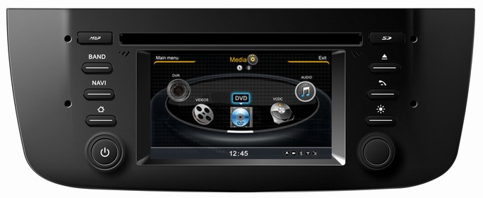Ouchuangbo car Bluetooth DVD GPS Kit for Fiat Punto S100 platform with CD changer canbus high quality OCB-264