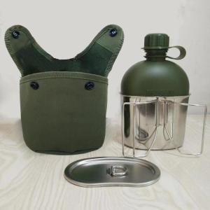 China Military Water Bottle American Original Polymer Kettle 1 Liter Outdoor Mountaineering Portable Large Drinking wholesale