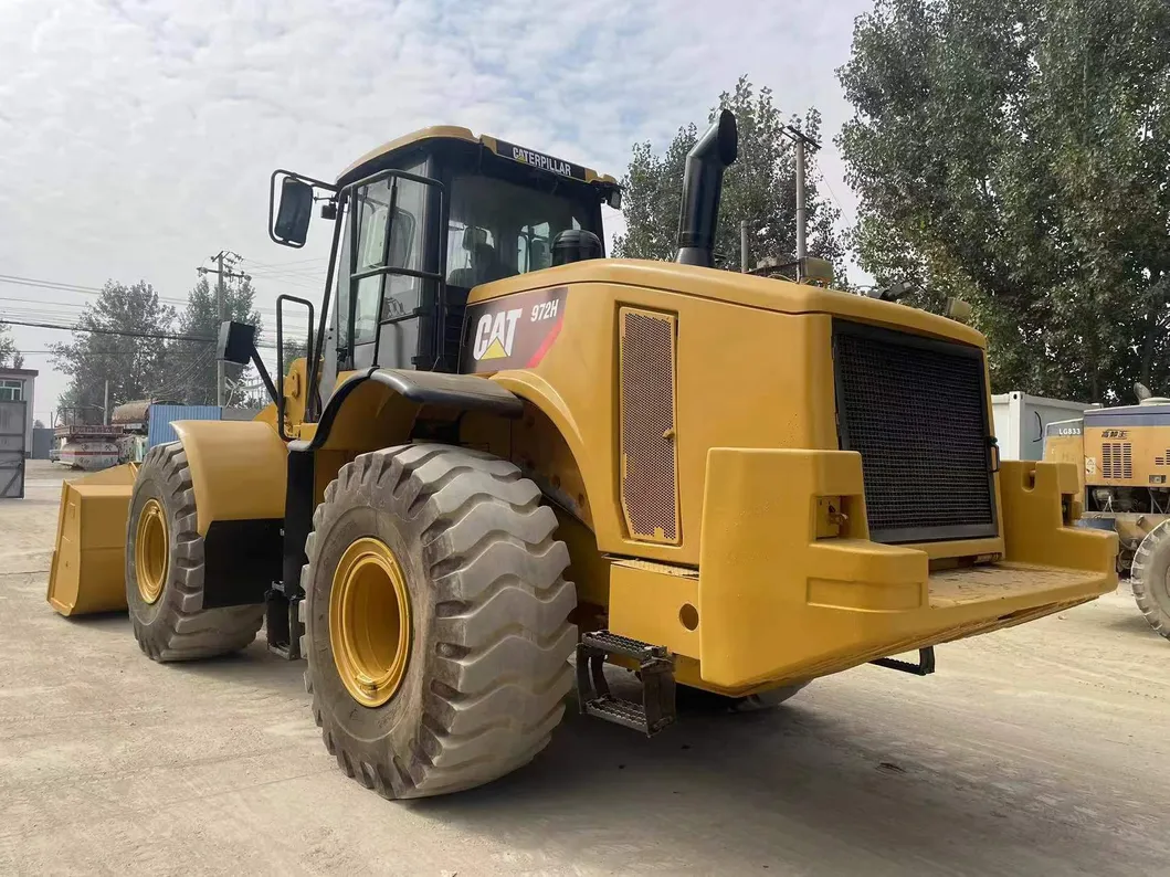 90% New Used Original Caterpillar Cat 972h Large 4X4 Wheel Loader Secondhand Cat 966 950 972 980 Front Wheel Loaders for Sale