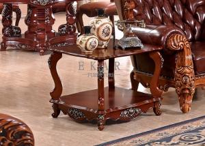 China french style wooden carved luxury end side table wholesale