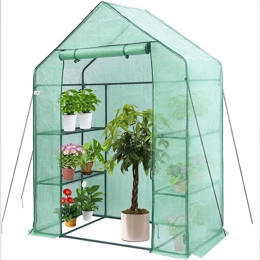 Transparent Agricultural Polyethylene Tarp With Strong Tear Strength 150N/50mm Warm Green House Woven Fabric