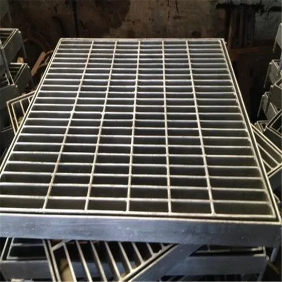 China Heavy-Duty Galvanized Steel Stair Treads for Ultimate Safety wholesale