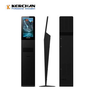 China Interative 160° 21.5 Inch Hand Sanitizer Advertising Kiosk wholesale