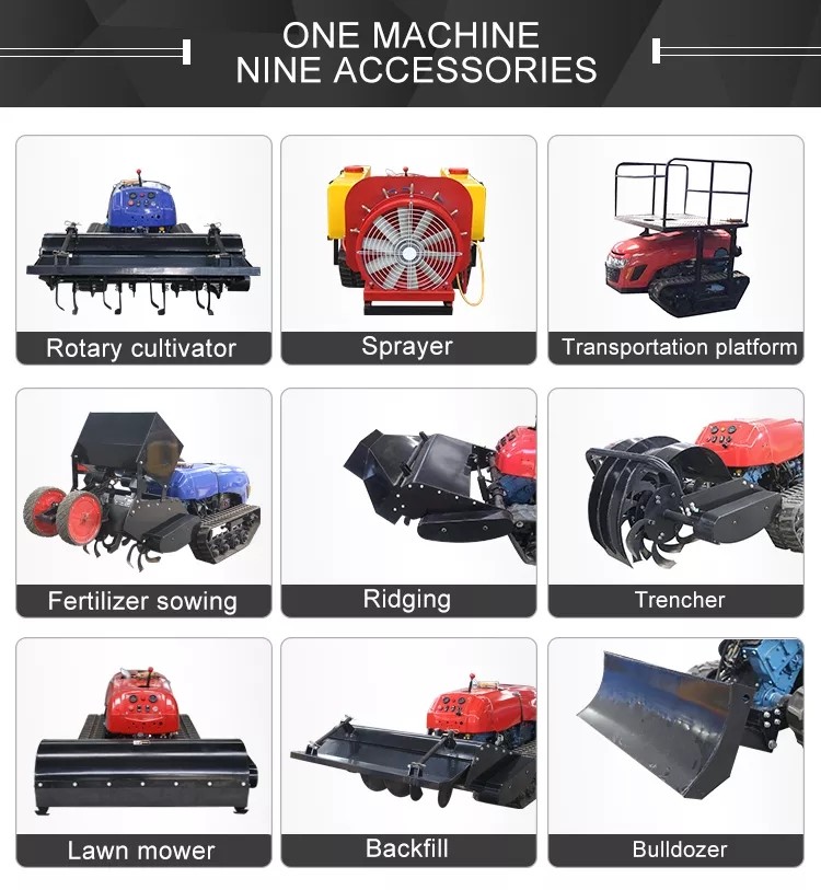 CE Large Farm Tractors Weeding Ditching Farm Machinery And Equipment