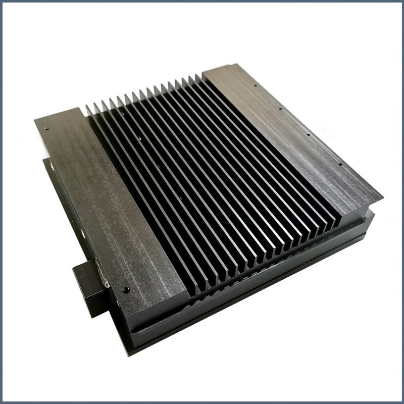 Painting Water Cooled Radiator Heat Sink 120x30x250mm For Mining