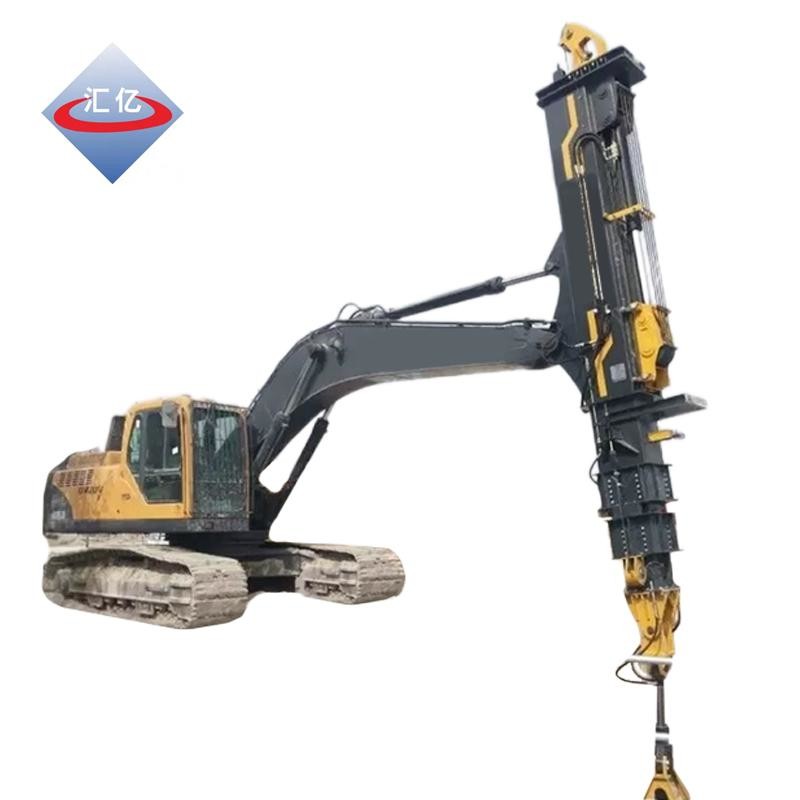 Soild Construction Space Telescopic Clamshell Excavator Long Reach Attachment