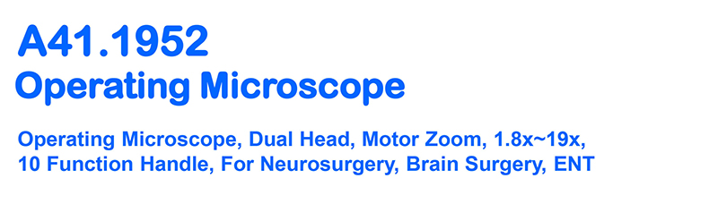 Opto Edu A41.1952 Operating Microscope Neurosurgery Brain Surgery Ent Dual Head