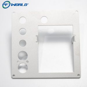 OEM Presicion Panel CNC Machining Services Parts Silver Plate Custom Bending