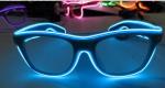 Sound Activated El Wire Glasses