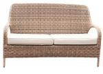 Courtyard 4 Pieces Lounge Furniture Rattan Garden Corner Sofa