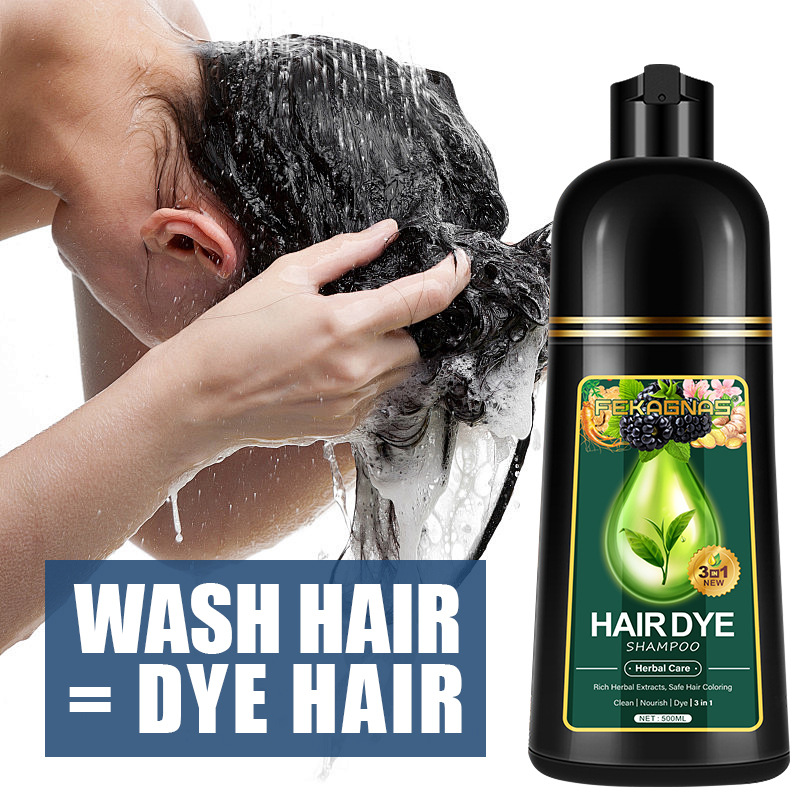 Herbal Formula Hair Dye Shampoo Ammonia Free Cosmetic Grade