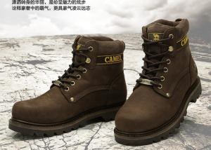China USA Military Men's Safety High Top Safety Shoes With Steel Toe Cap 41&quot; Size S3 Grade wholesale