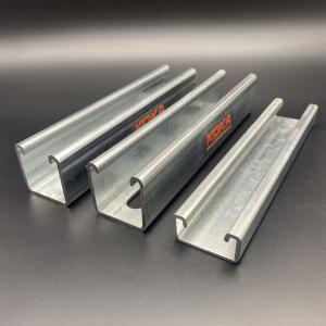 China Hot Dip Galvanized Custom Finish EG Slotted Unistrut Channel wholesale