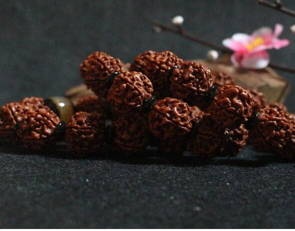 Natural five-ring vajra Bodhi beads bracelet bracelet Nepalese vajra-Bodhi beads bracelet wholesale