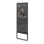 Floor Standing Smart Fitness Mirror , Full Body Workout Mirror 500 Nits 1920