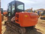 Japan Manufactured Secondhand Hitachi Small Crawler Excavator Zx60 in Perfect