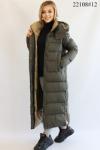 FODARLLOY Ladies Warm Hooded Cotton-padded Clothes Slim Long Down Winter Jackets