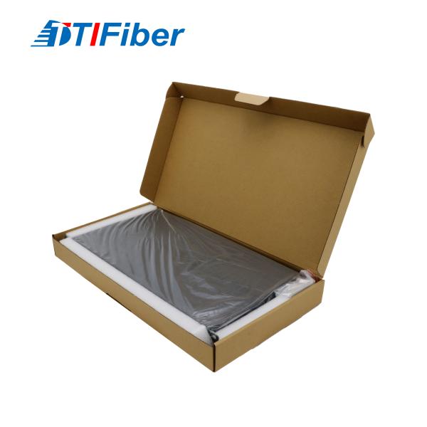 1U 24 Core ODF Fiber Optic Terminal Box Rack Mounted Sliding Type