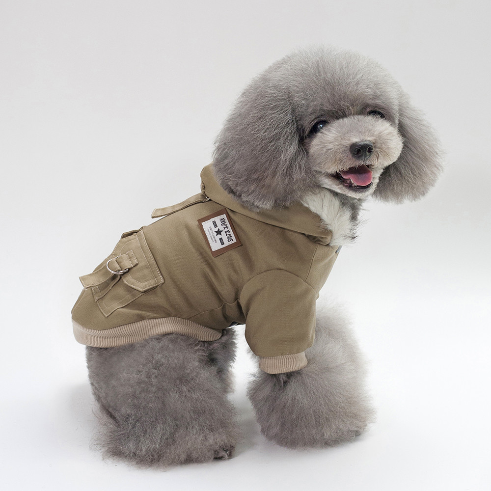 Wholesale Manufacturer Dog Clothes Pet Clothing Winter Hoodies High Quality Luxury Pet Apparels For Dog Coat