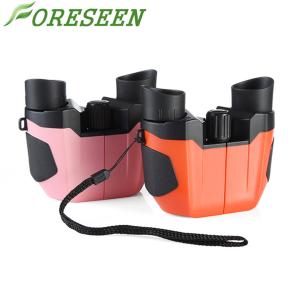 China Lightweight Powerful Binoculars , Small Gift 8x21 Compact Binoculars Pink Color wholesale