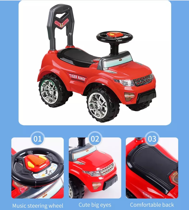 Ride On Car Kids Electric 24v 4x4 with Music and 4 Wheels Product size 65*32*50cm