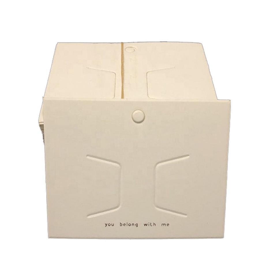 Brief Earring Necklace Jewelry Display Cards Printing Fashion Designs
