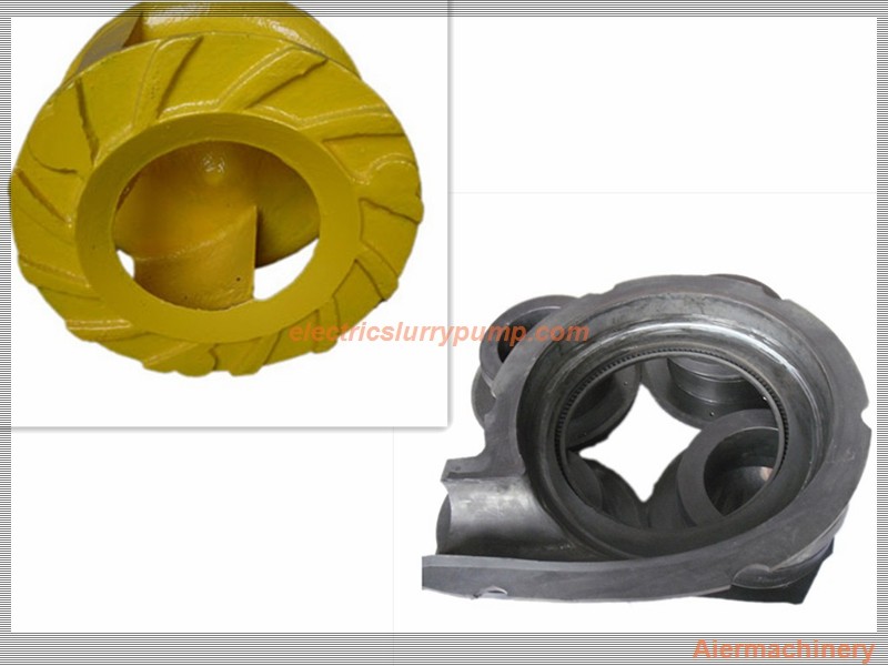 Anti Acid Centrifugal Pump Spare Parts , Heavy Duty Pump Parts