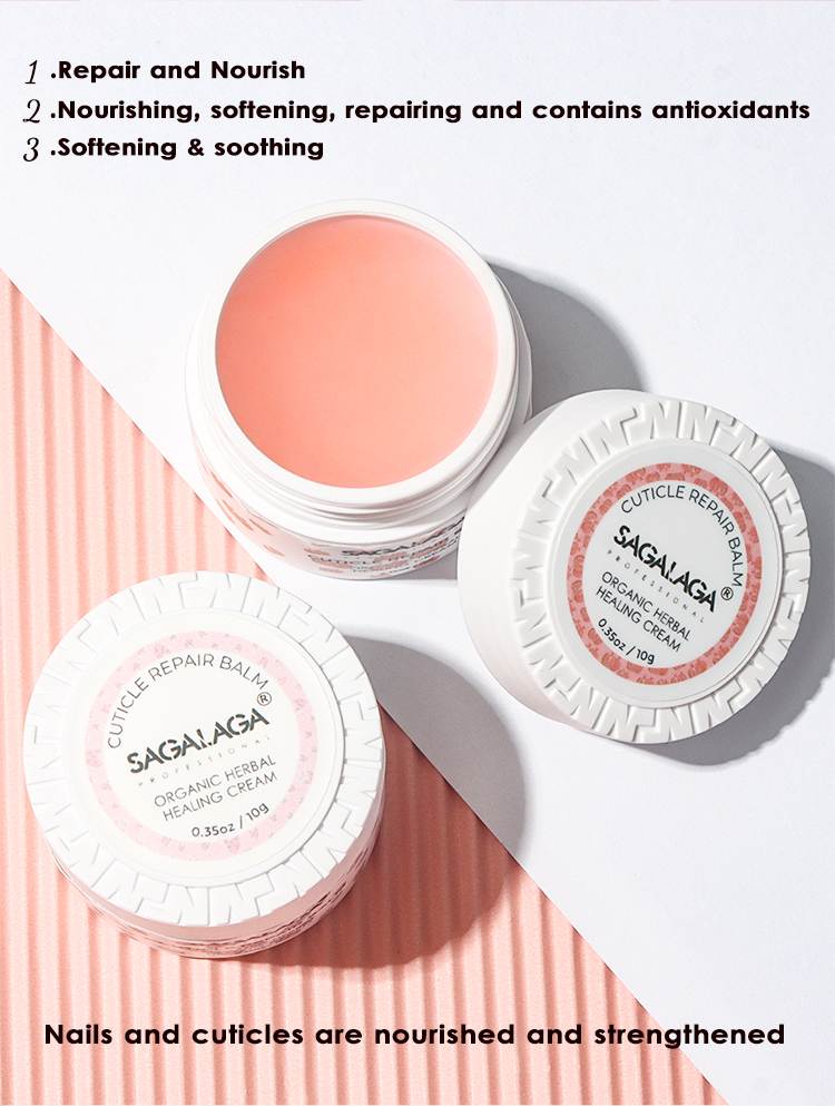 Factory Price Organic Cuticle Care Cream Natural Nail Repair Balm Scented Hand Butter Moisturizing Dry Nails