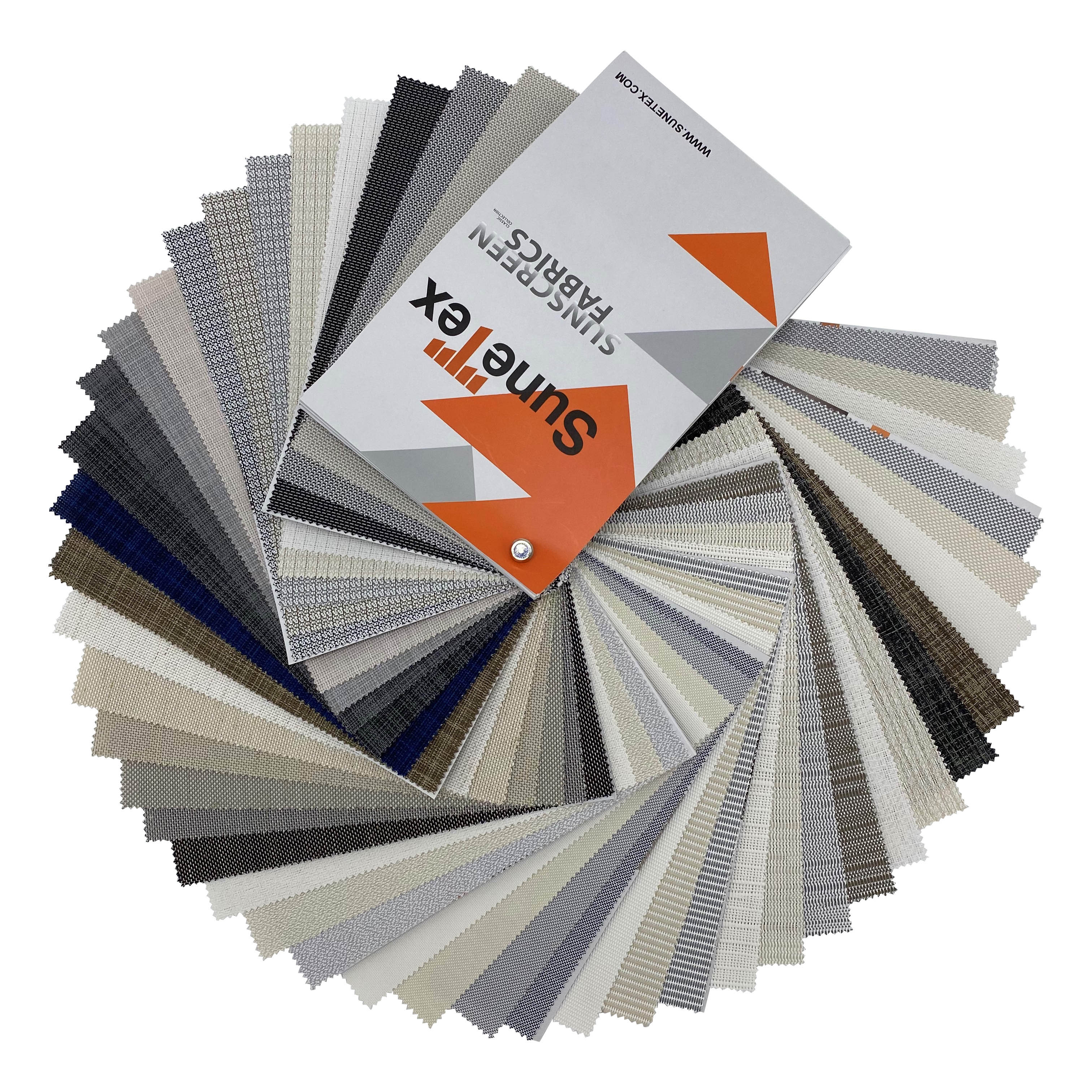 Outdoor 5% Openness Sunscreen Roller Blinds Fabric 29% Polyester 71% PVC