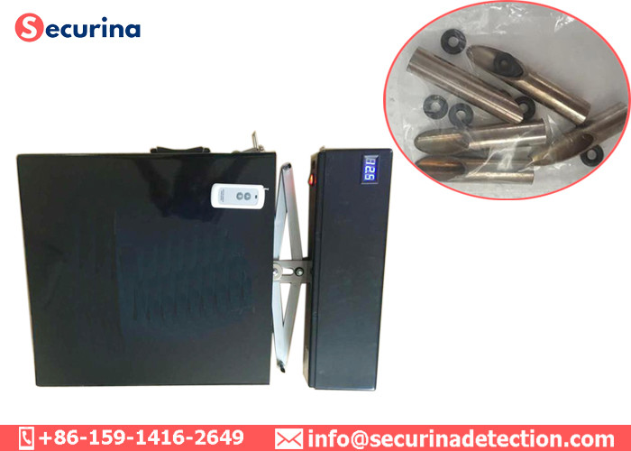Folded Up Tyre Killer Spike Barrier Die Castings Scleroid Zinc Alloy For Vehicle Entry Control