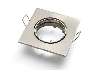China Die Cast Aluminum 84mm Square Recessed Lighting Trim wholesale
