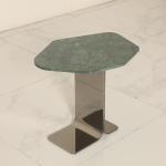 Customized Stainless Steel Bedside Table Hotel Furniture