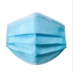 Indoor Outdoor Disposable Pollution Mask Ear Wearing With Nose Clip 95% - 99.9%