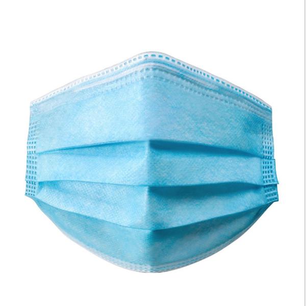 Indoor Outdoor Disposable Pollution Mask Ear Wearing With Nose Clip 95% - 99.9%
