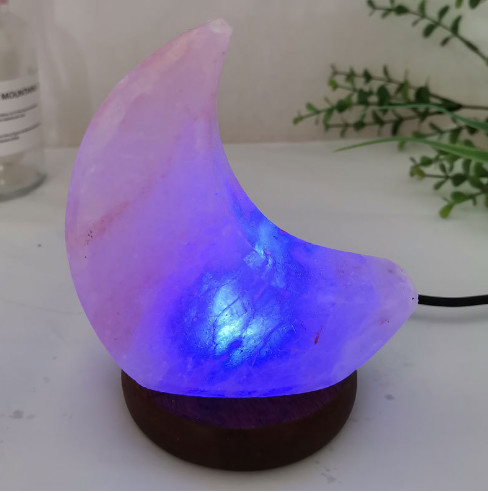Carved Himalayan Crystal Salt Lamp OEM / ODM Acceptable