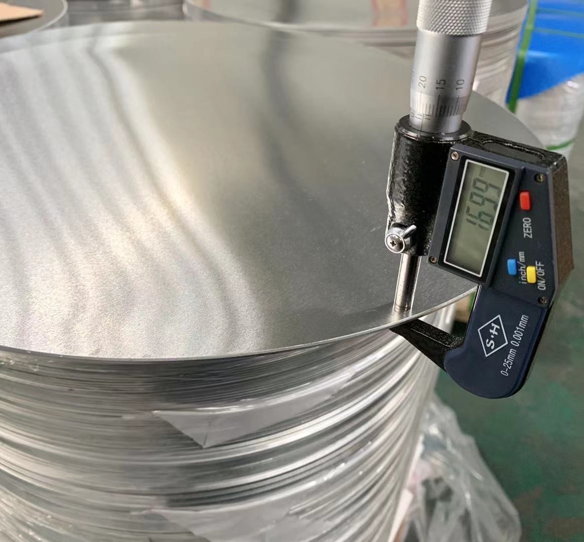 1050 1060 1100 Aluminum Circle Plate Alloy 20mm 1300mm For Pan