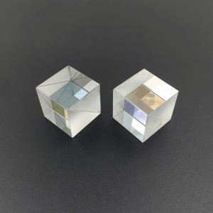China High Precision Dichroic Optical Glass Prism Cube Beam Splitter wholesale