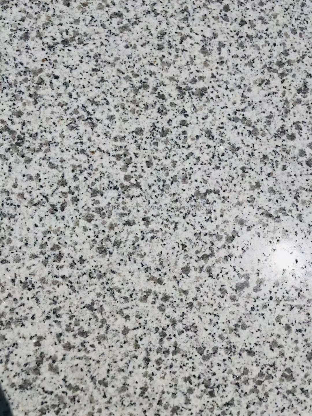 Chinese Granite Luxury Outdoor White Granite Cut-to-Size Flamed Slabs for Floors Stairs