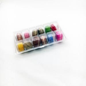 China Plastic clamshell macaron tray wholesale