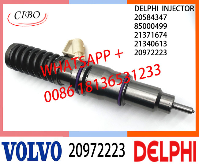 Fuel engine Diesel Injector 20972223 20584347 85000499 21371674 21340613 E3.18 for VOL MD13 EURO 4 LOW POWER