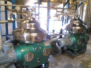 China Animal Fat SKF Oil Refining Equipment 70kw Algae Separator wholesale