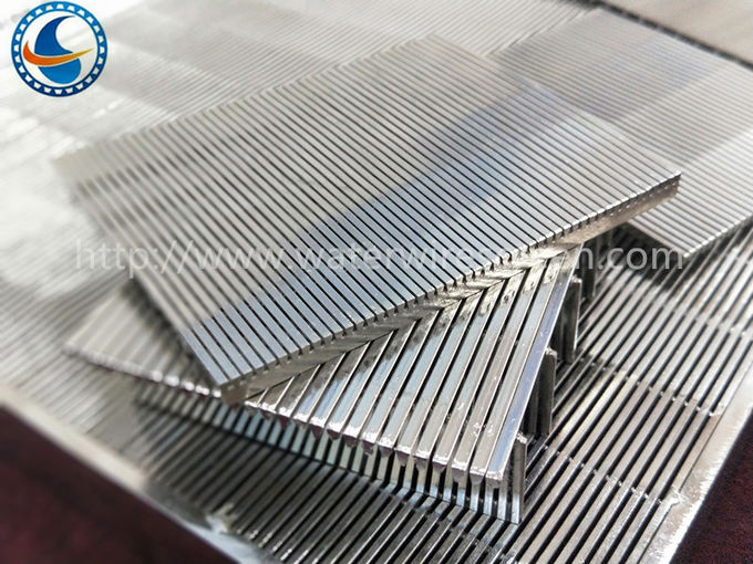 0.7mm Slot 100 Micron Sus Wedge Wire Screen Panels