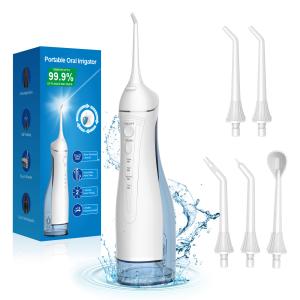 China Dental Water Flosser OLED Display Rechargeable Colorful Dental Oral Care Oral Irrigator wholesale