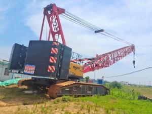 China Construction Used Spider Crane Telescoping Crawler Crane Used 150ton wholesale