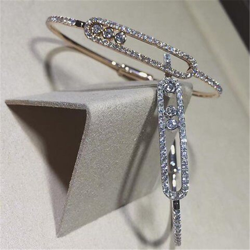 Jewelry factory in Shenzhen, China Mk bracelet 18k white gold yellow gold rose gold diamond bracelet