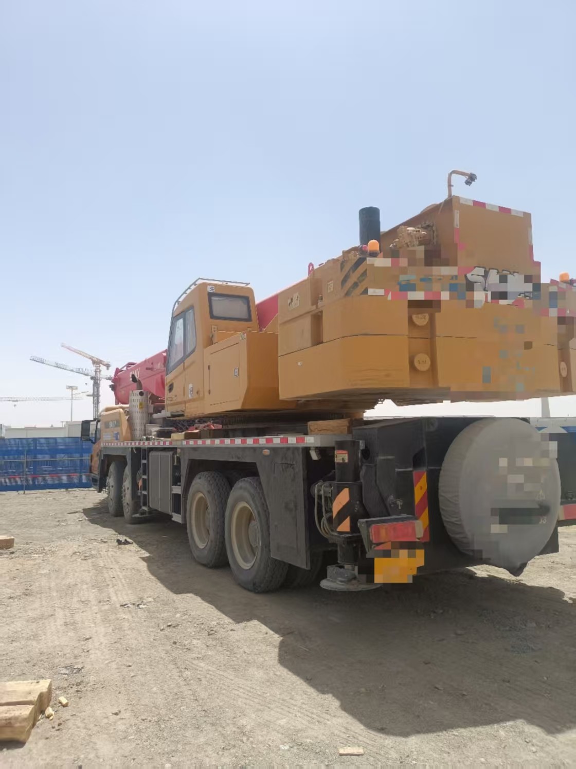 China Construction Lifting Equipment Cranes Hydraulic Truck Mounted Used SA NY STC550T5-1 55t Mobile Truck Cranes Price for Sale