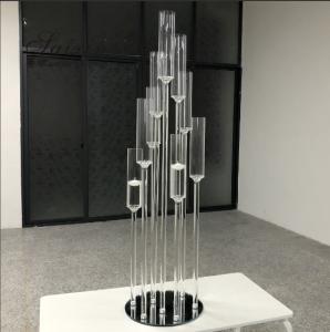 China 35cm Heavy 9 Arm Crystal Chandelier In Crystal Base wholesale